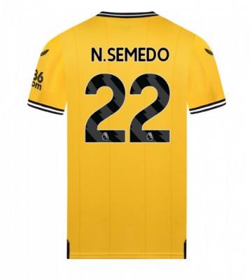 Wolves Nelson Semedo #22 Replika Hjemmebanetrøje 2023-24 Kortærmet